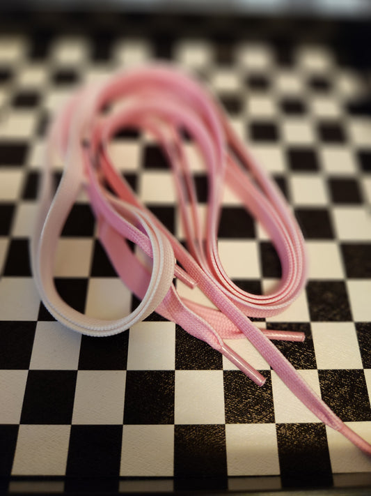 Pink Ōmbre Shoe Strings