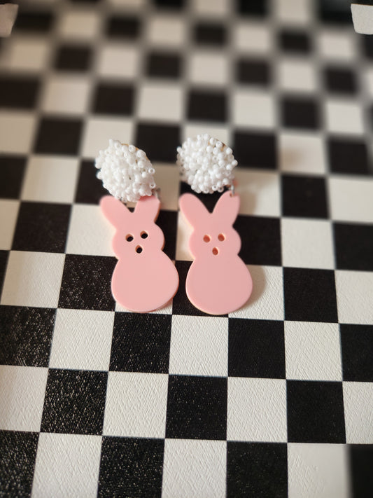 Peeps Earrings Easter