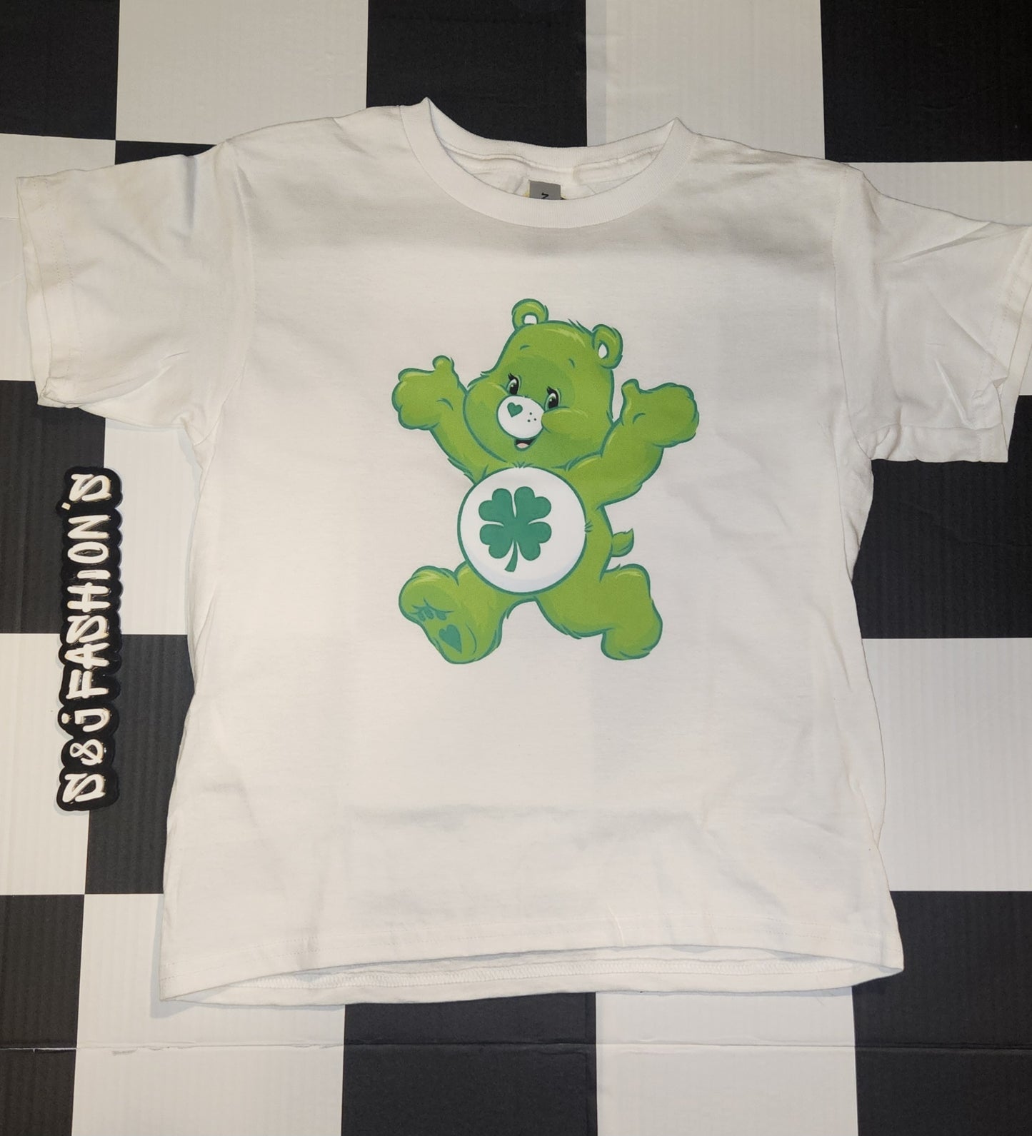 Lucky Care Bear St. Patricks Girls Shirt
