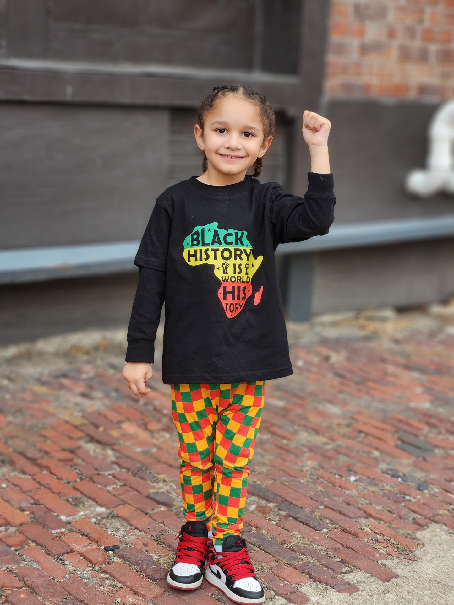 Black History Is World History Girls Shirt Boys Shirt Ladies Shirt Mens Shirt Kids Adult