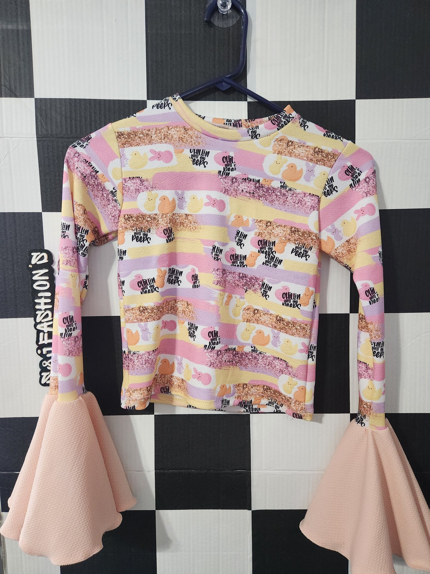 Easter Bell Shirt 3/4t RTS