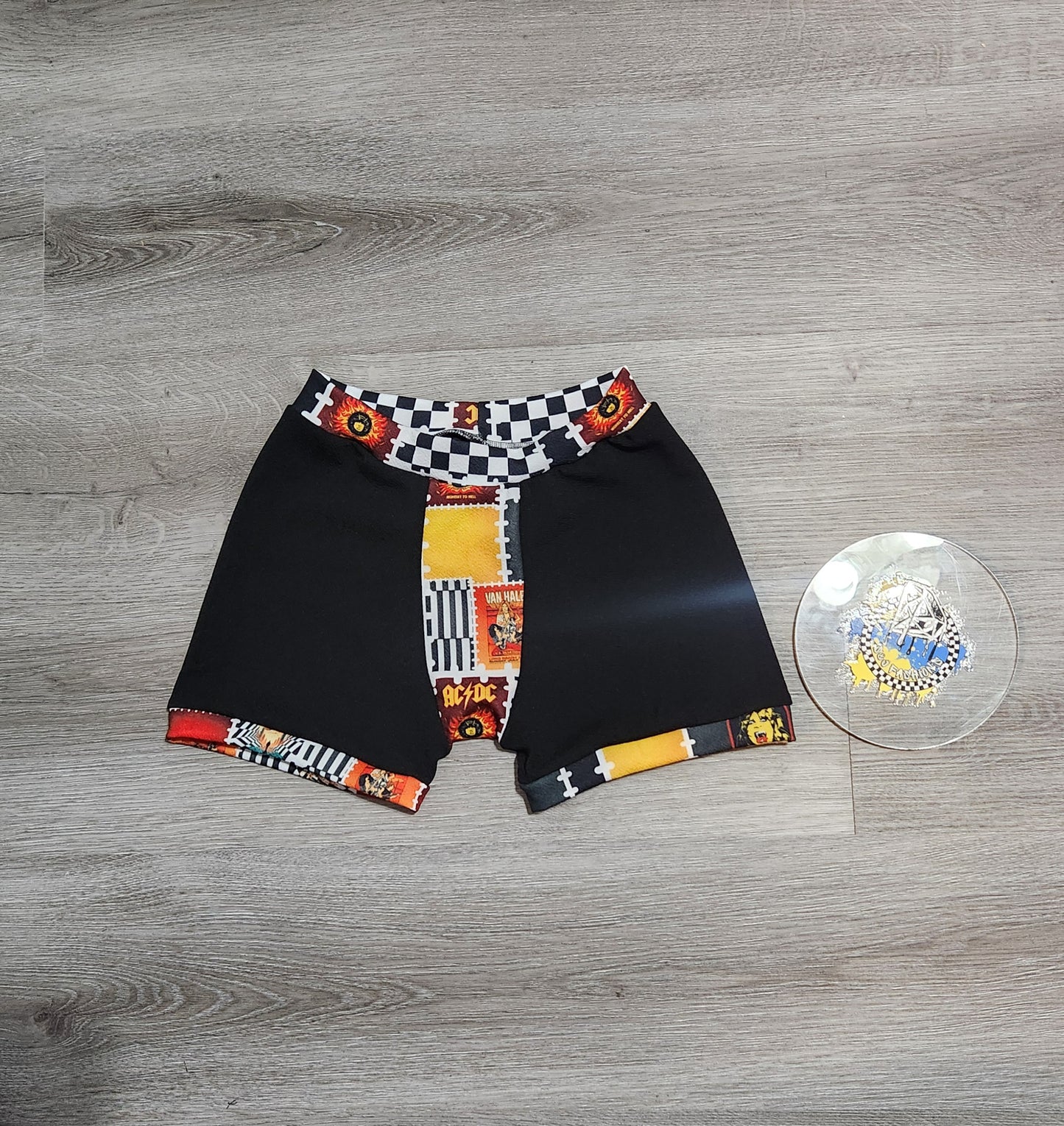 Rock Band Patchwork Handmade