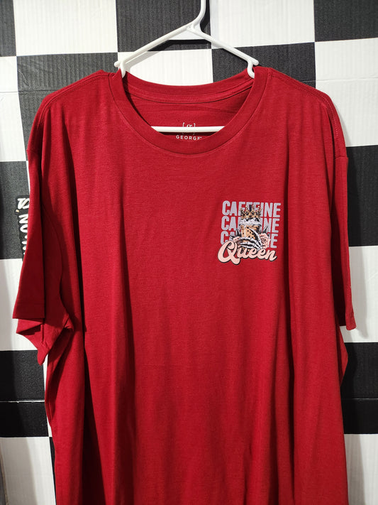 Caffeine Queen Shirt  RTS 2x