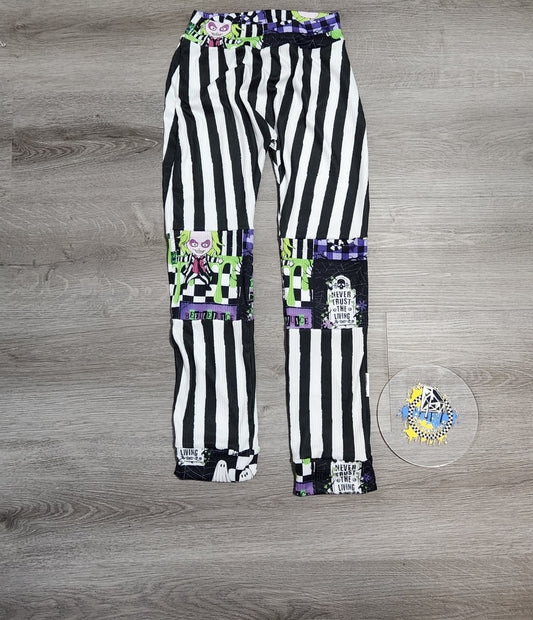 Beetlejuice Stripes Halloween Handmade