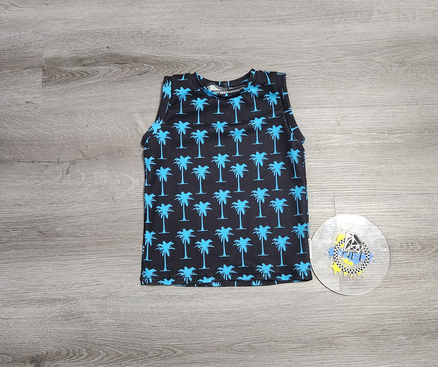 Neon Palm Trees Handmade Summer