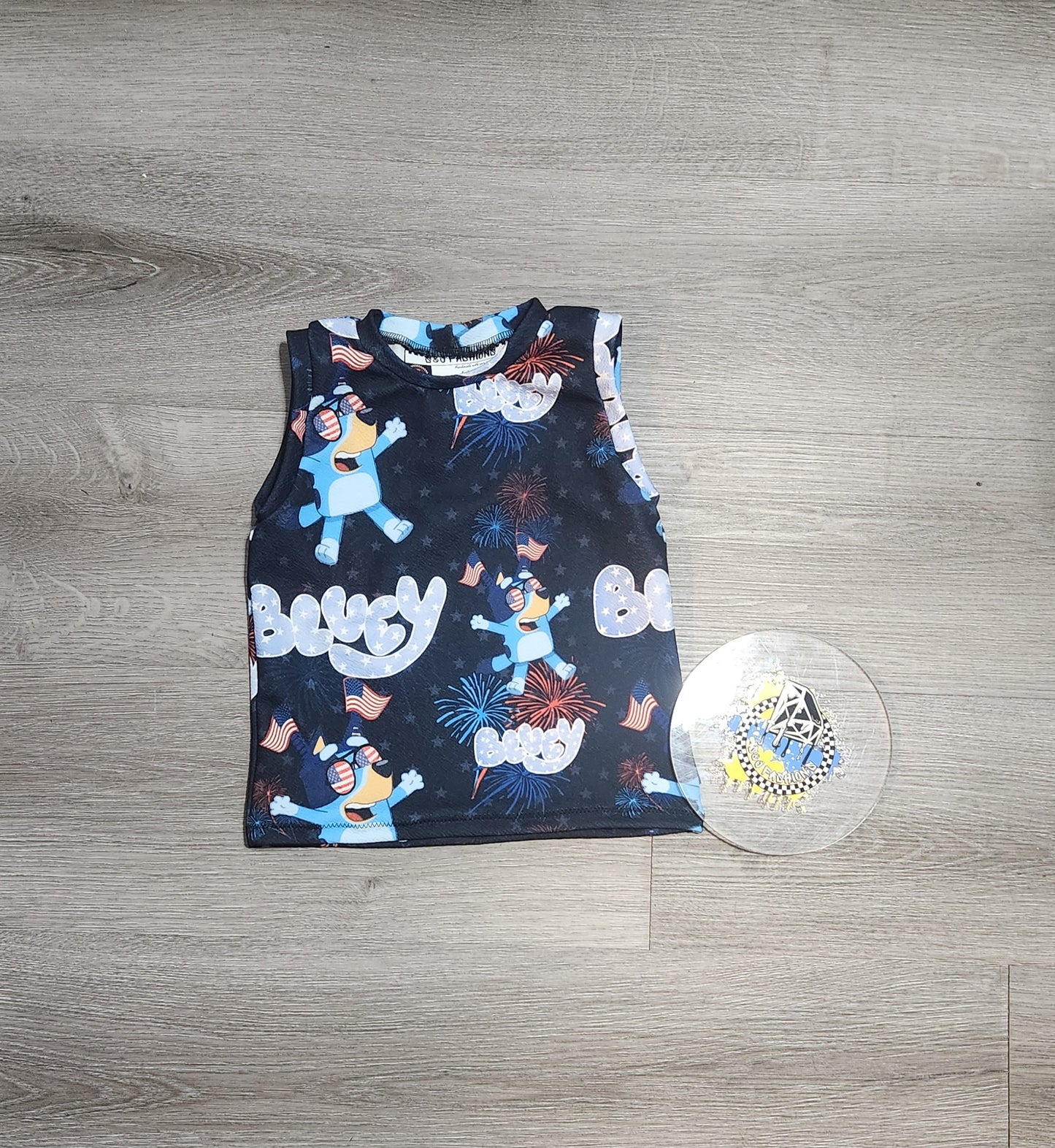 Bluey 4th of July Handmade