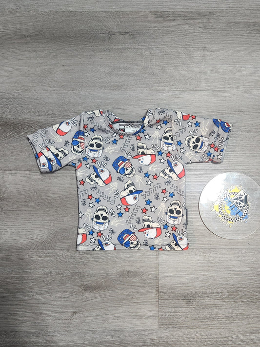 Skulls 4th of July Handmade