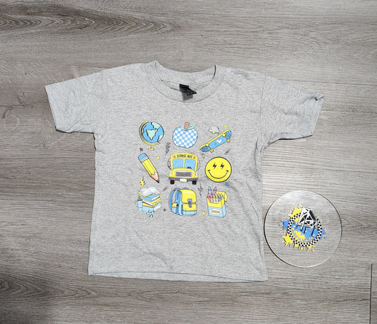 School Boys Shirt Girls Shirt Back to School