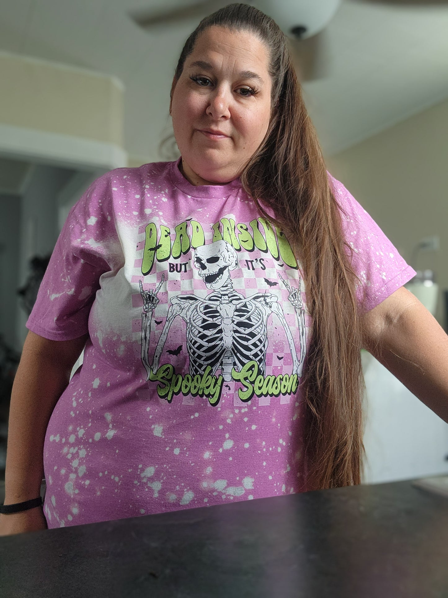 Dead Inside But Its Spooky Season Ladies Shirt Girls Shirt Mens Shirt Boys Shirt