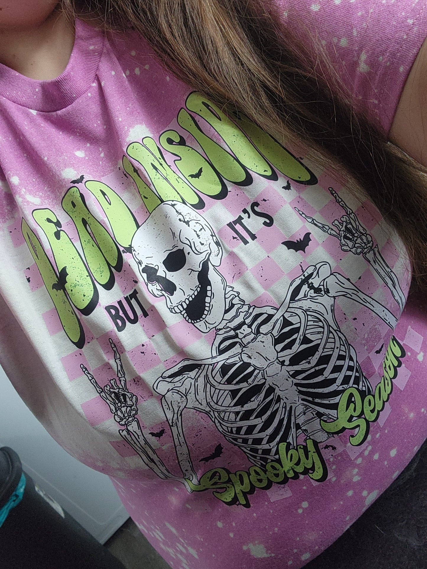 Dead Inside But Its Spooky Season Ladies Shirt Girls Shirt Mens Shirt Boys Shirt