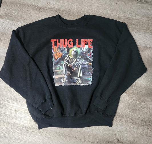 Thug Life Beetlejuice Sweater RTS XL