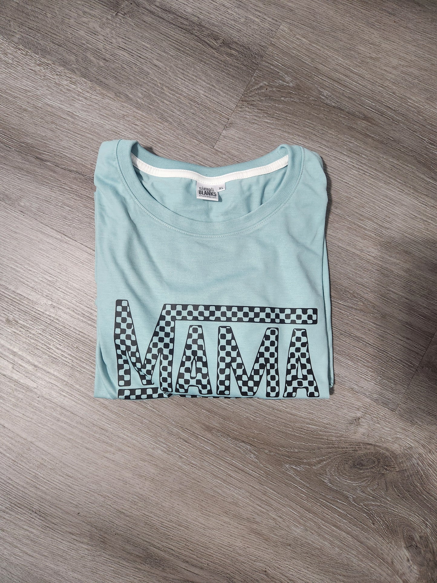 Checker Mama Ladies Shirt