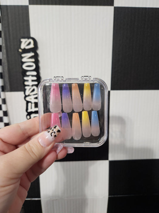 Spring Long Nails