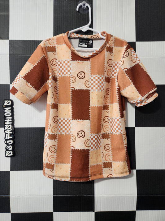 Patchwork Smiley Handmade