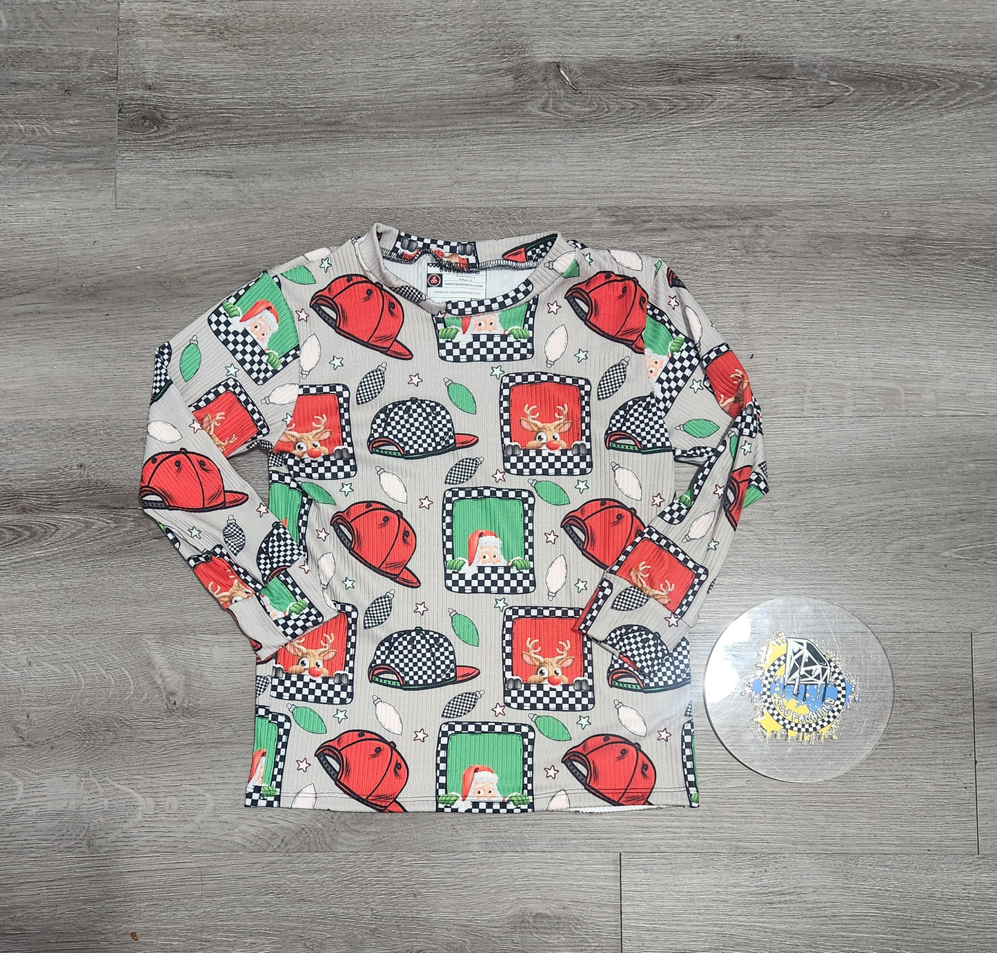 Reindeer Snapback Christmas Handmade