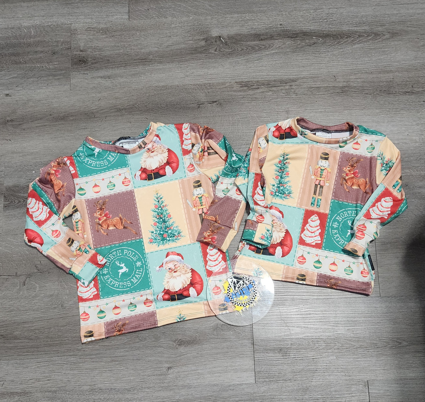 Vintage Santa Christmas Handmade