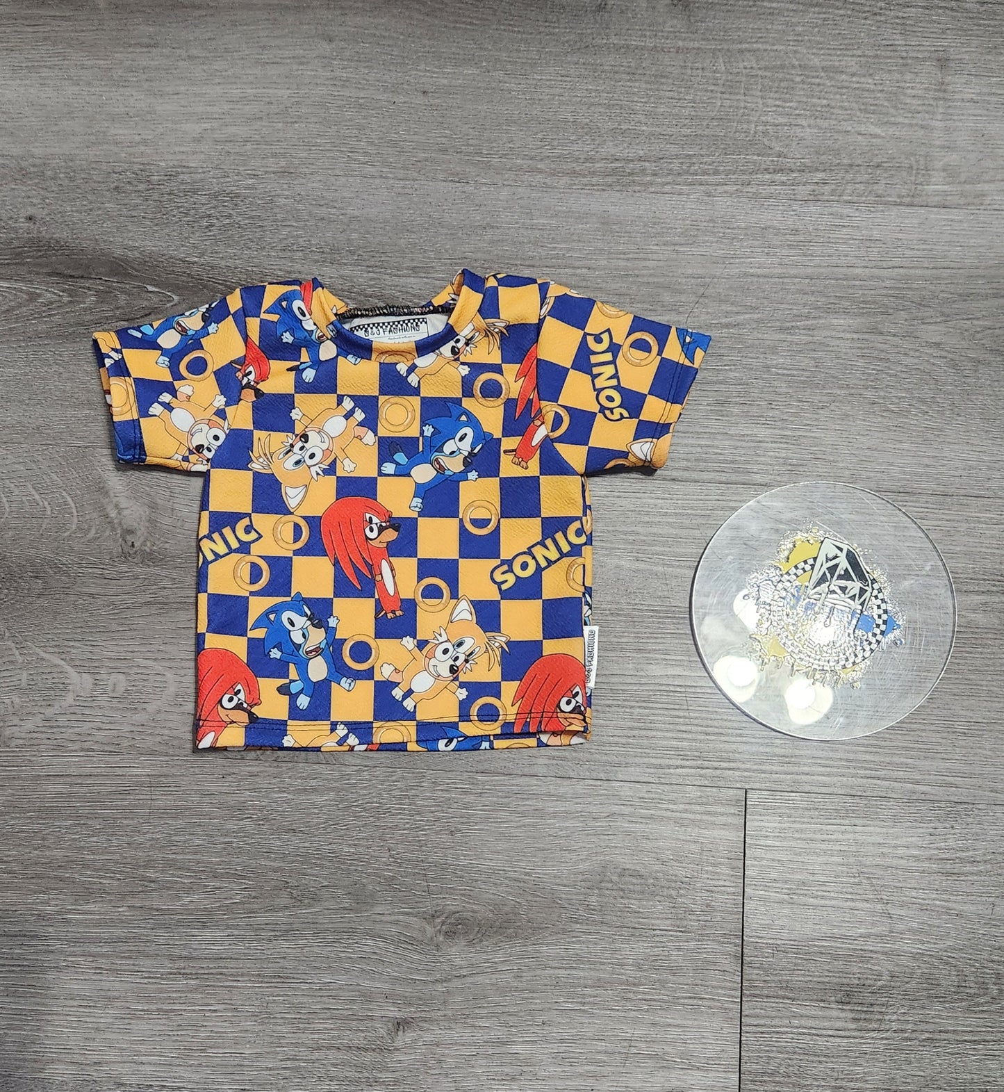 Sonic Bluey Handmade