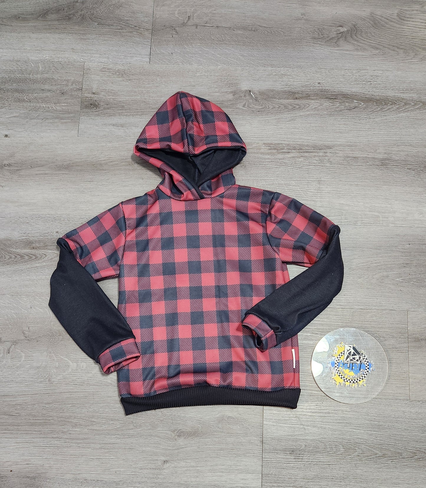 Maroon Fall Plaid Handmade