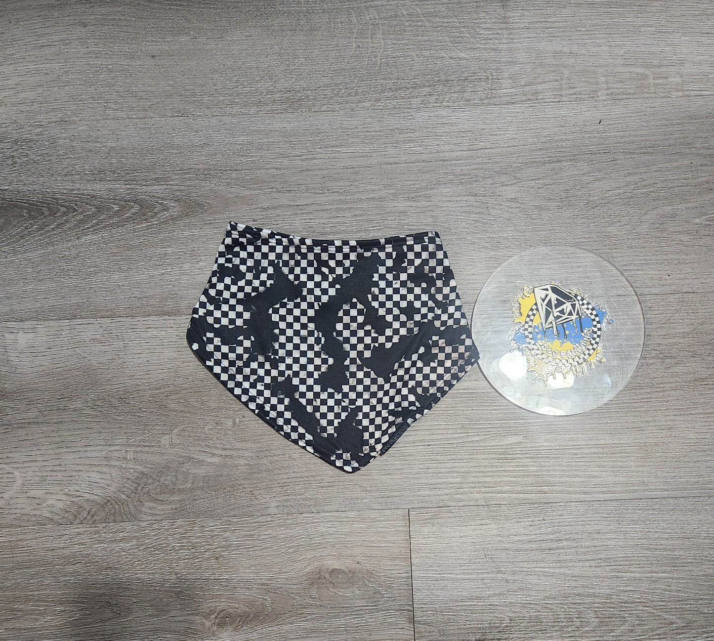 Acid Punk Checker Handmade