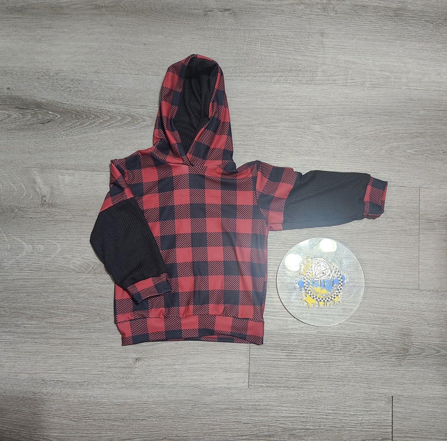 Maroon Fall Plaid Handmade