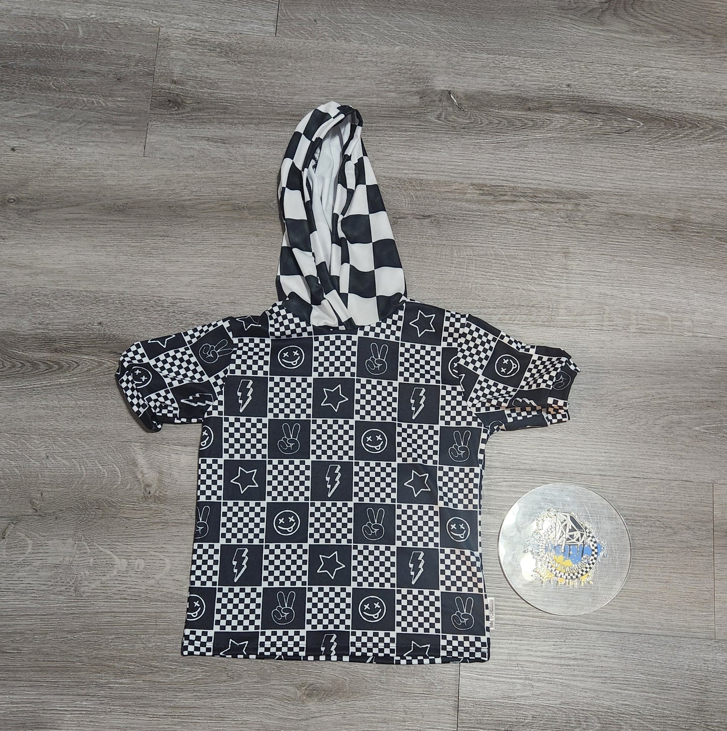 Square Punk Checker Handmade