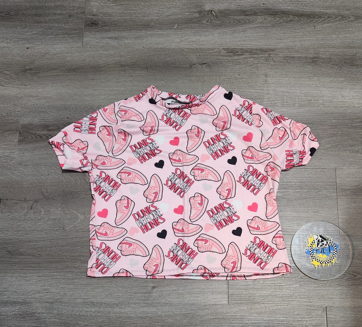 Dunks Before Hunks Valentines Handmade