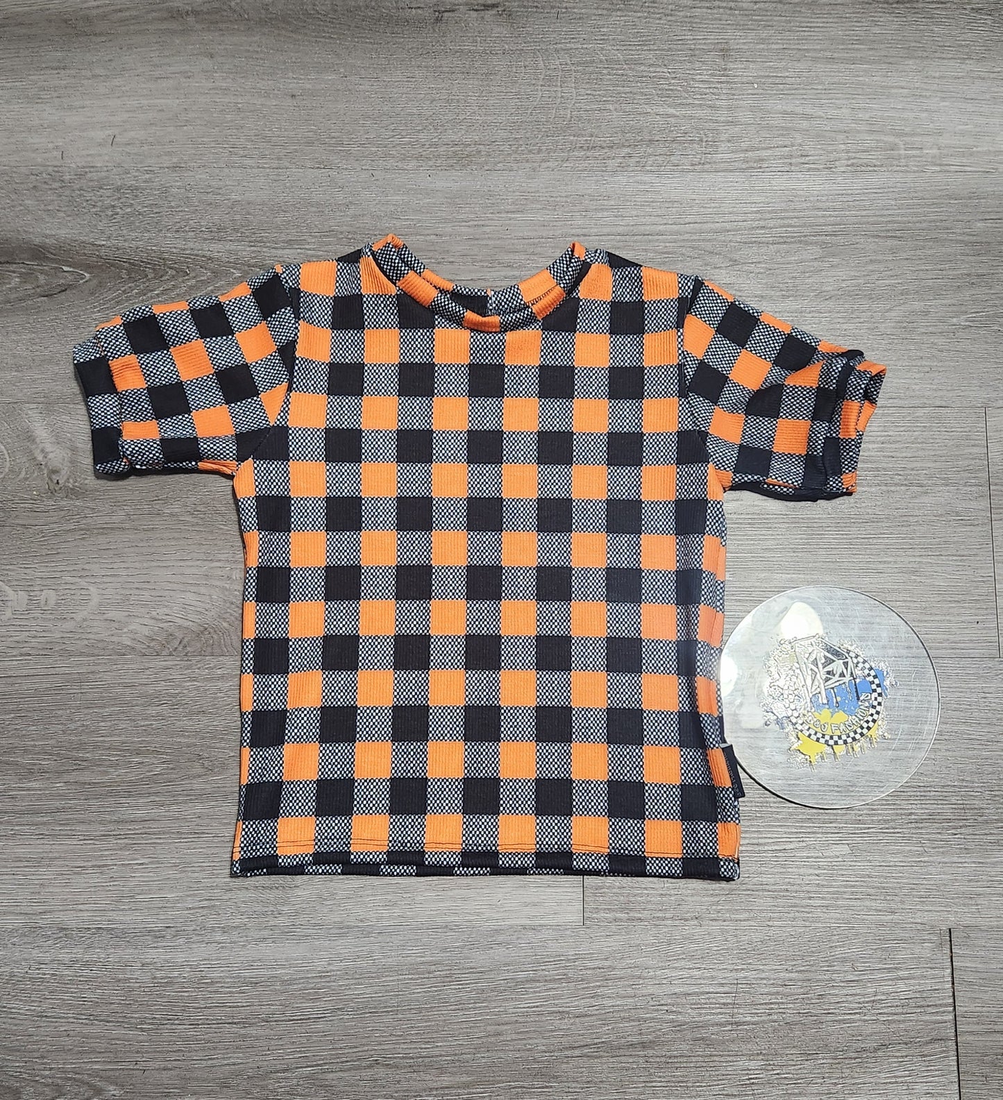 Plaid Checker Halloween Handmade