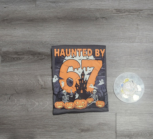 67 Halloween Ladies Shirt Girls Shirt Boys Shirt Mens Shirt