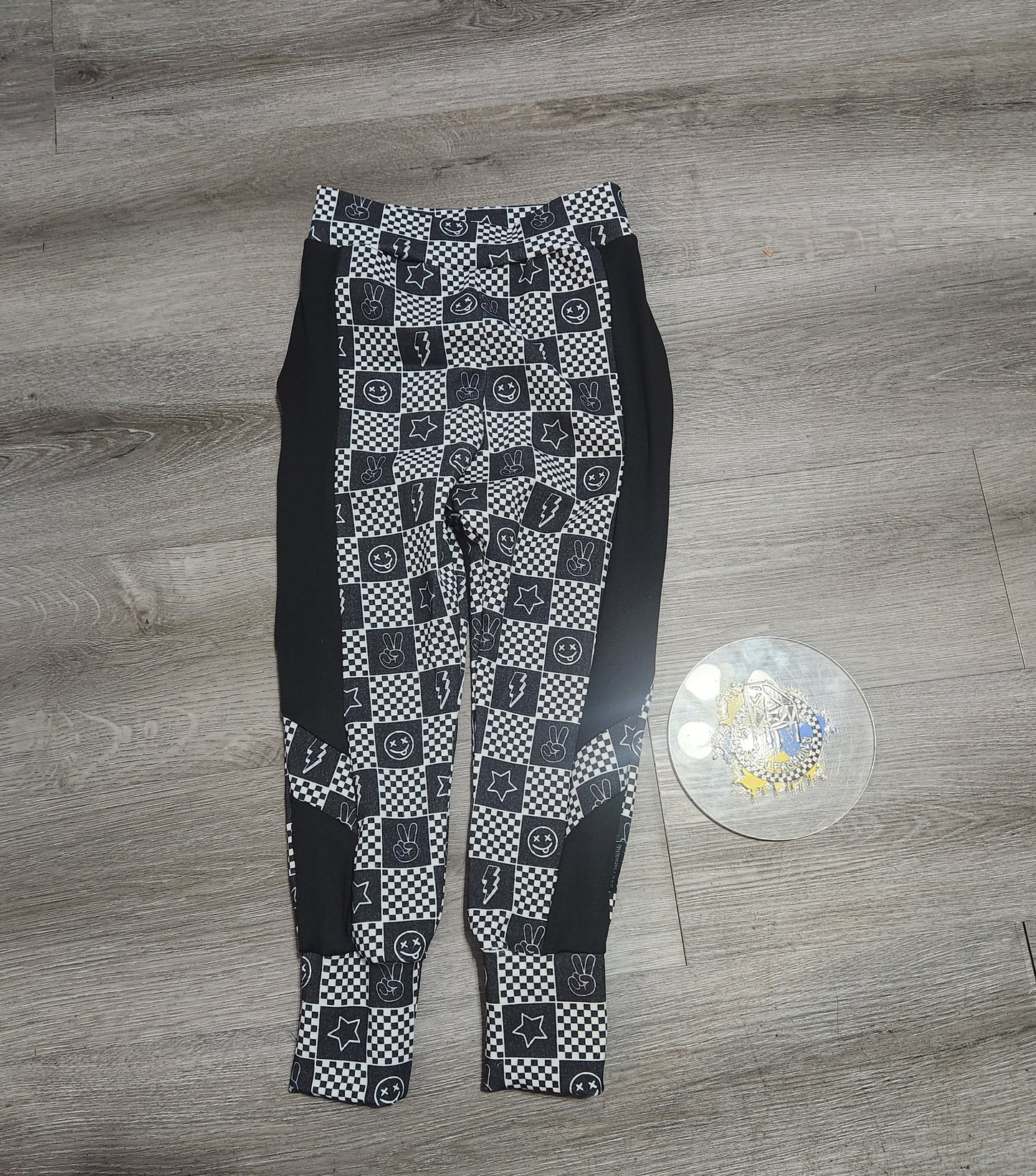 Square Punk Checker Handmade