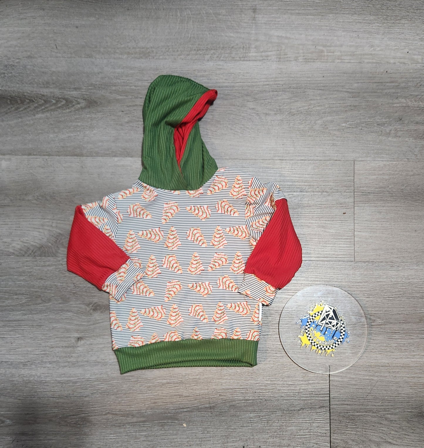 Christmas Tree Cake Handmade