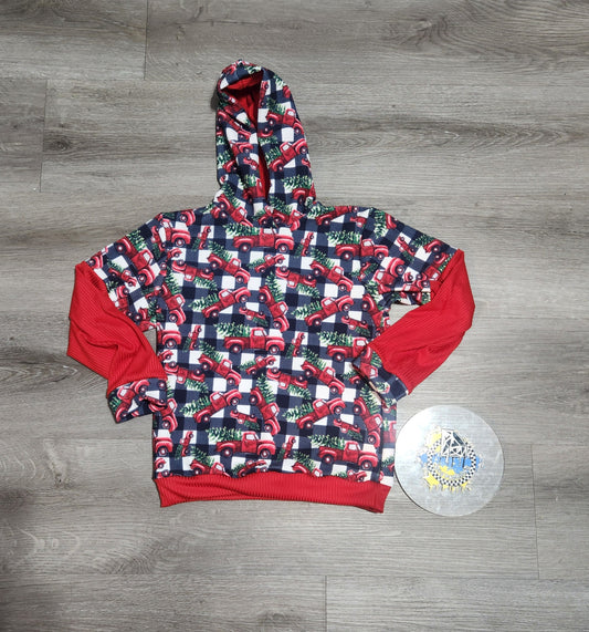 Buffalo Plaid Trucks Christmas Handmade