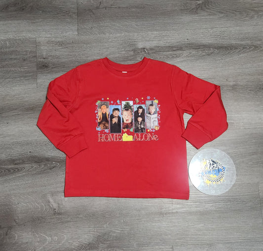 Home Alone Christmas Boys Shirt Girls Shirt Ladies Shirt Mens Shirt