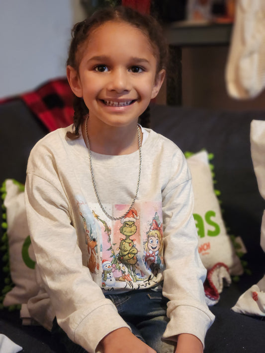 Grinch Merry Christmas Boys Shirt Girls Shirt Ladies Shirt Mens Shirt