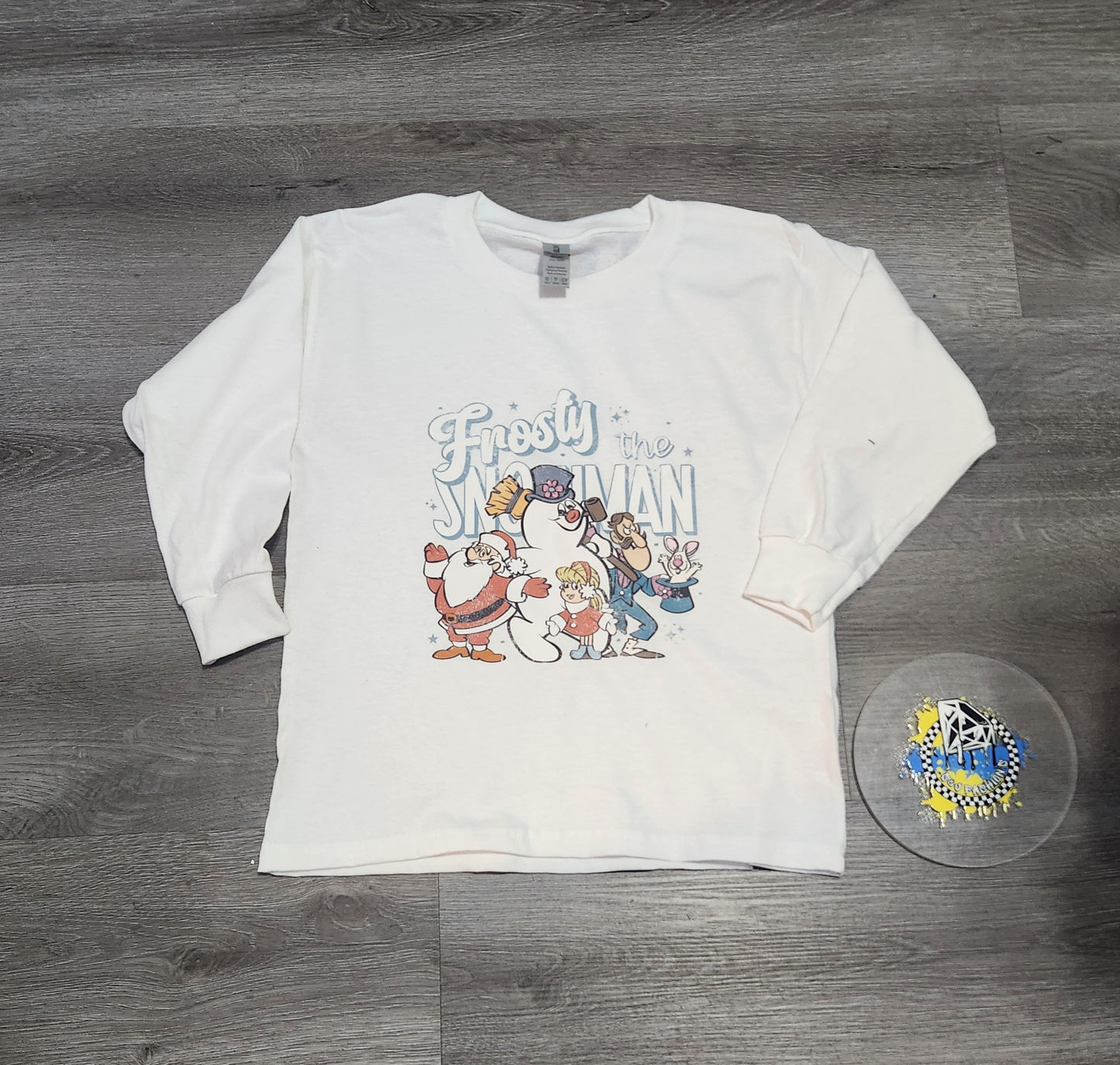 Frosty the snowman Girls Shirt Boys Shirt Christmas Ladies Shirt Mens Shirt