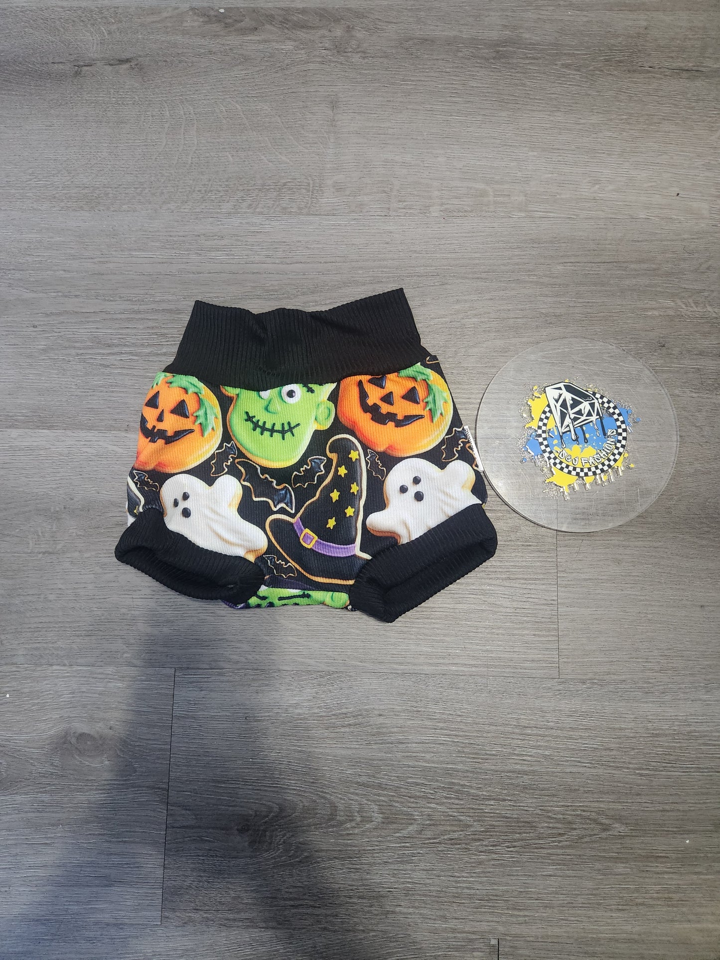 Halloween Cookie Shorties 12/18m RTS