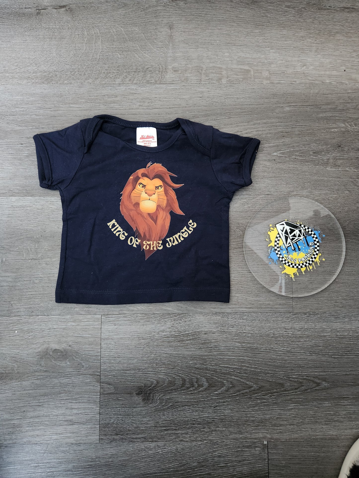 Lion King Shirt 6/9m RTS