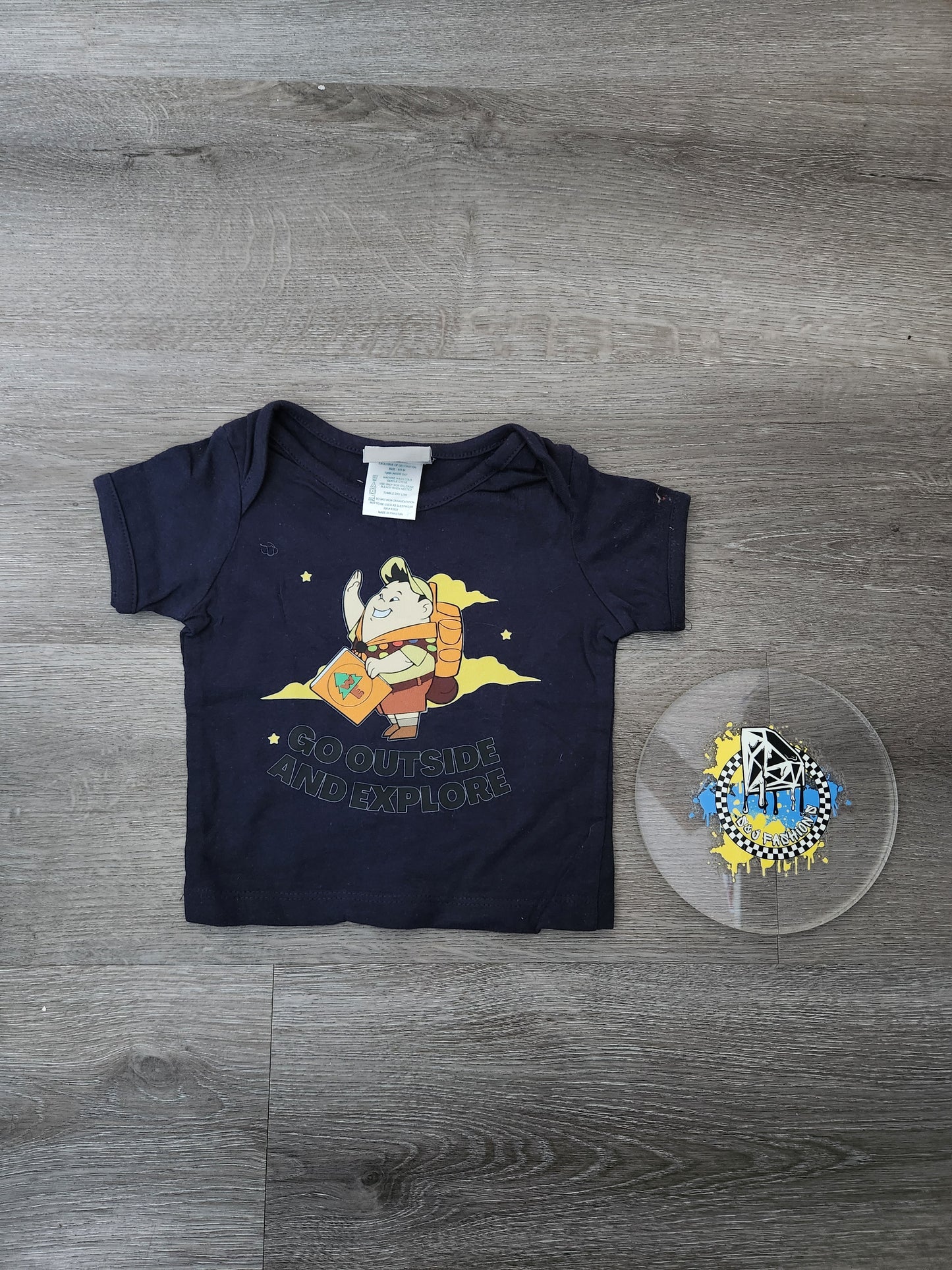 UP Go Outside Shirt 6/9m RTS