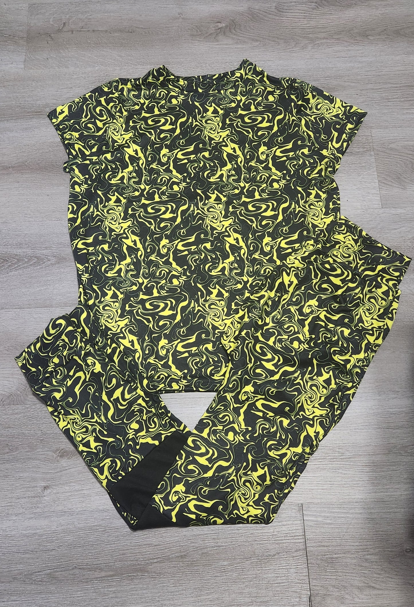 Yellow Swirls Handmade