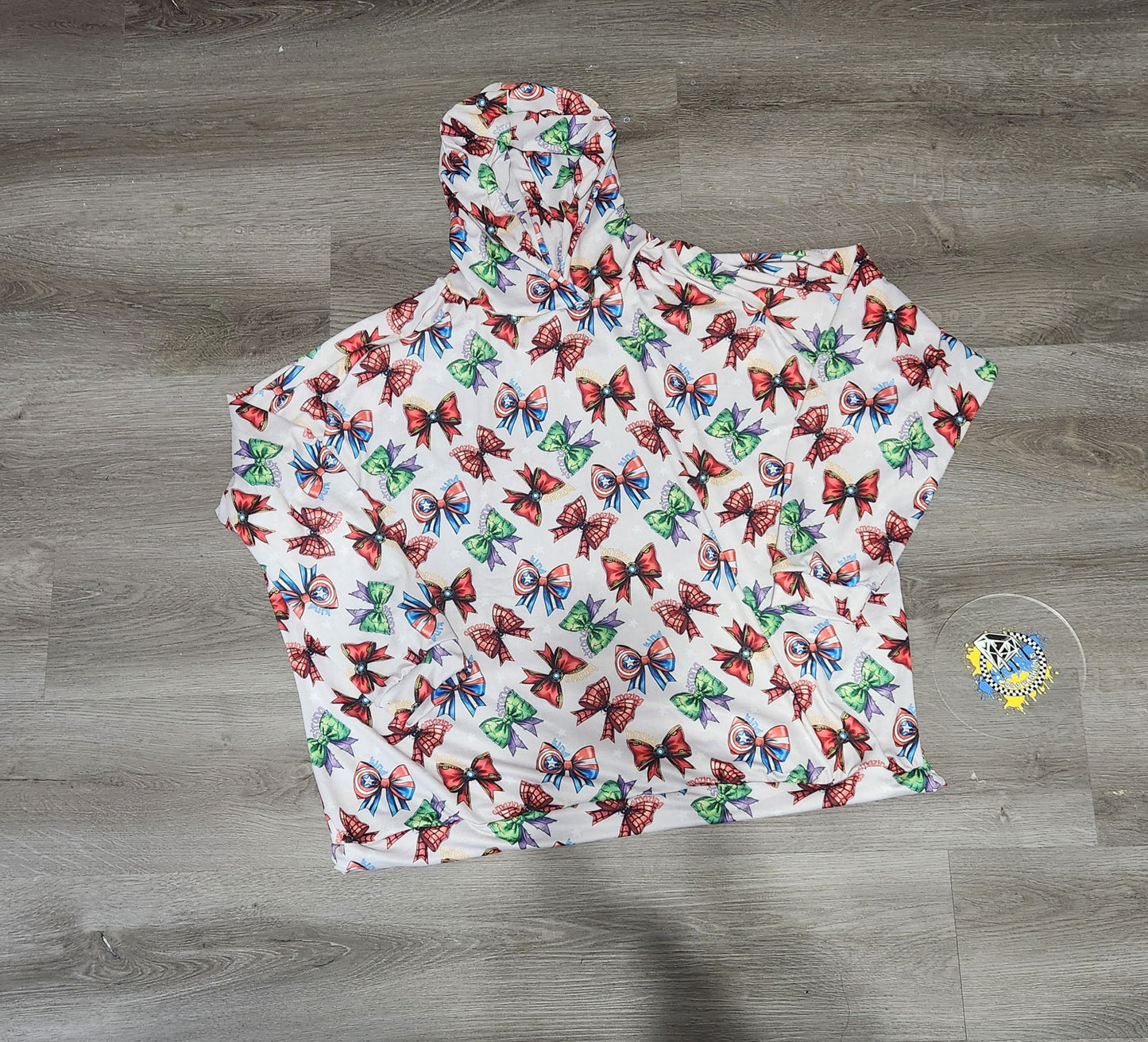 Superheros Bows Handmade