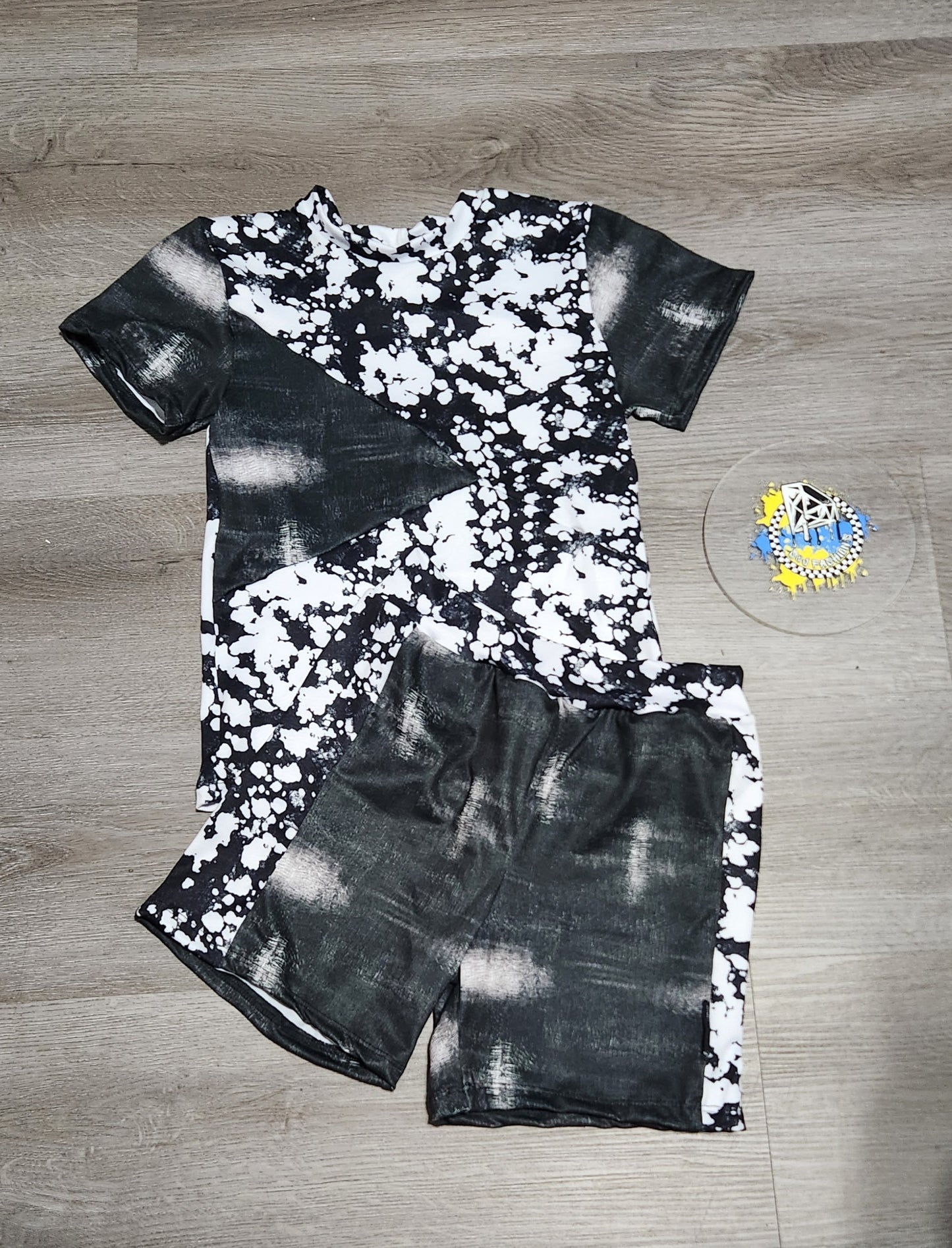 Monochrome Black and White Handmade