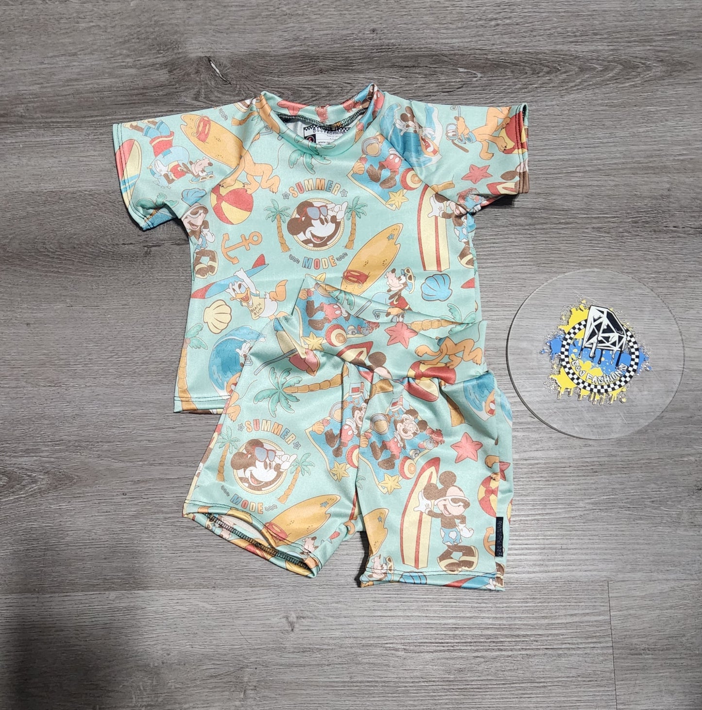 Summer Mickey Handmade