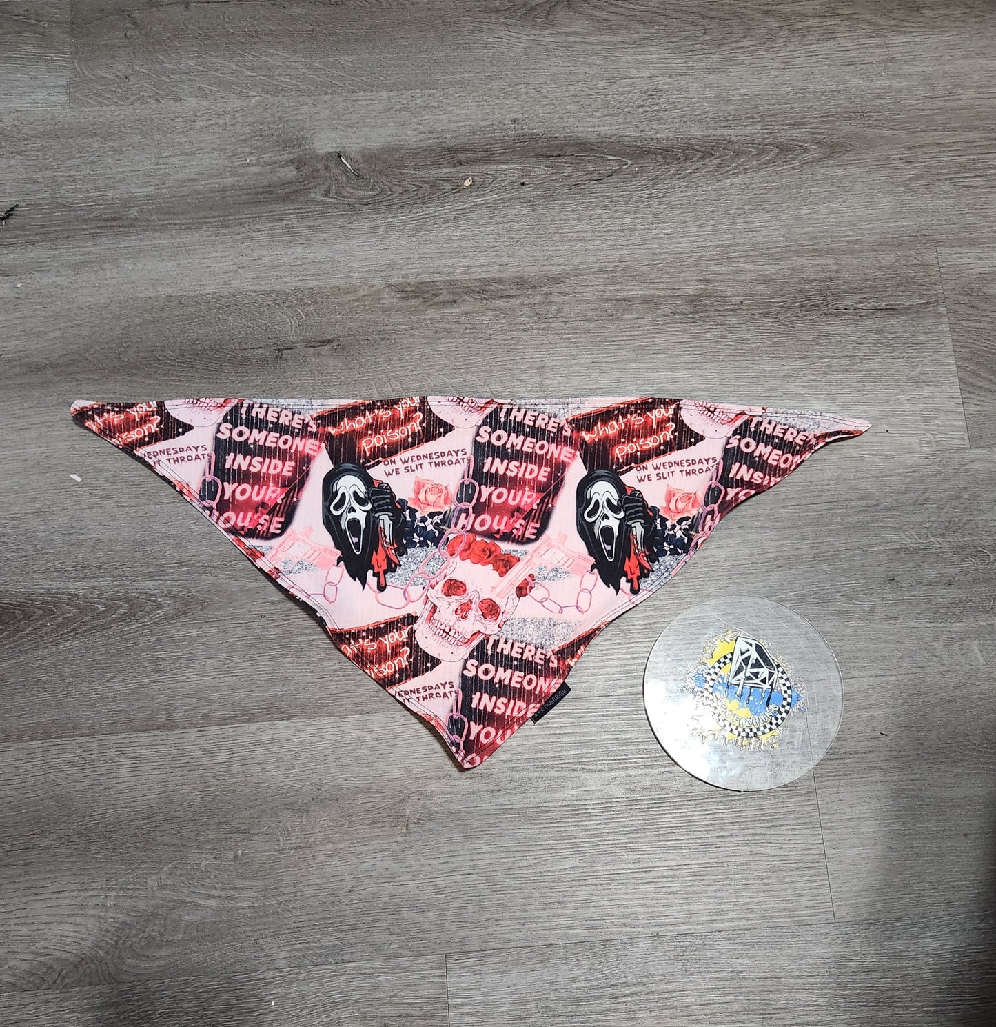 Ghostface Scream Valentines Halloween Handmade