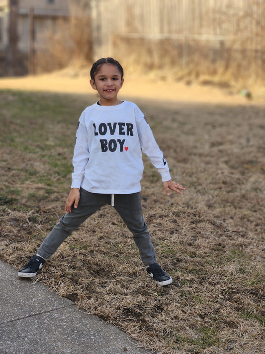 Lover Boy Valentine's Mens Shirt Boys Shirt