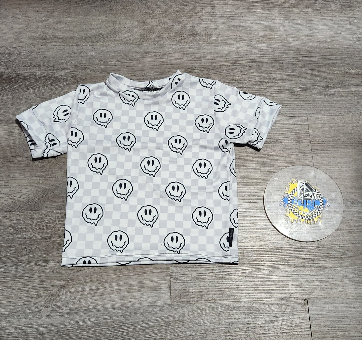 Dripping Smiley Face Handmade