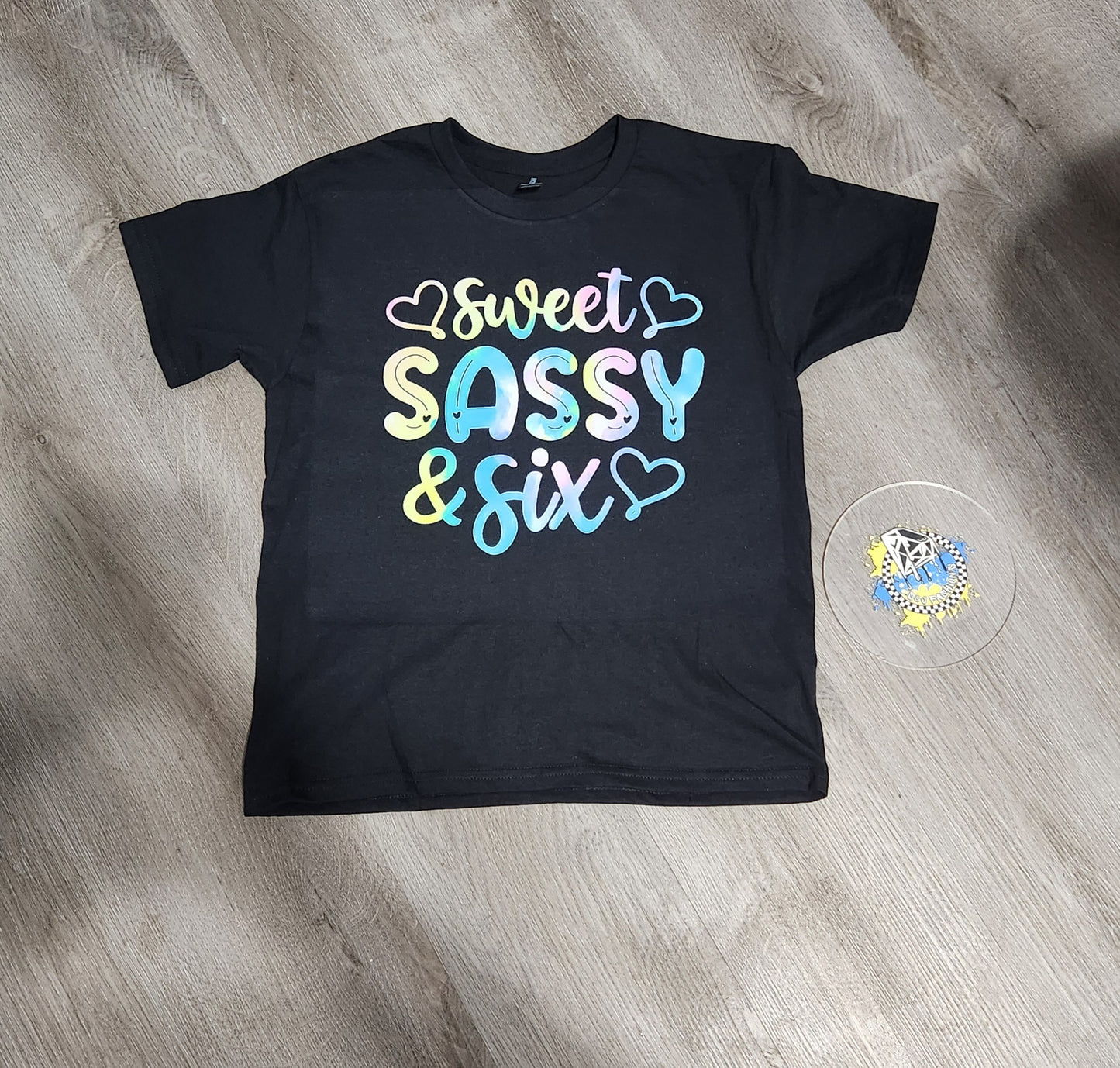 Sweet Sassy & Six Birthday Girls Shirt