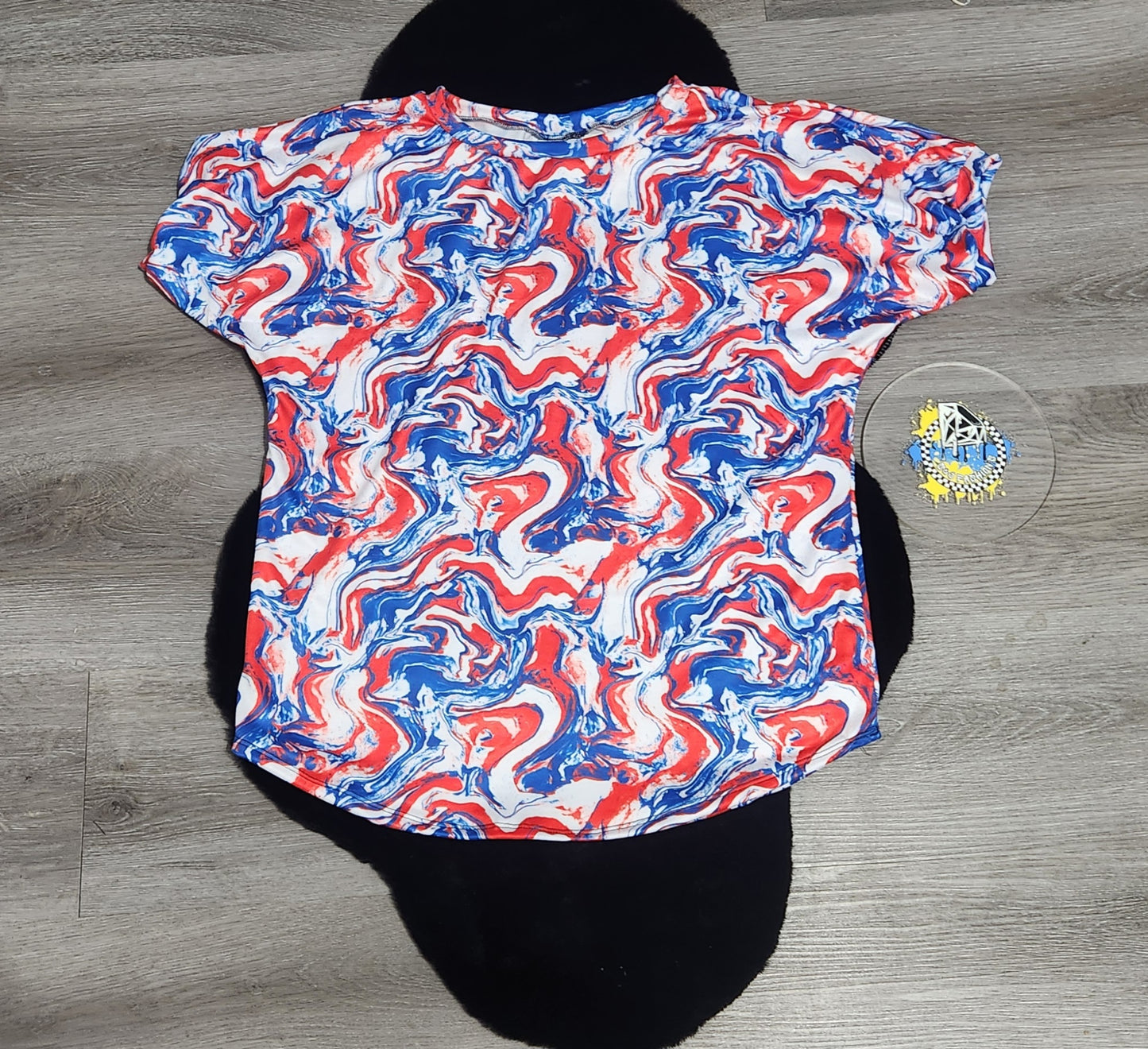 Marble 4th of July Handmade