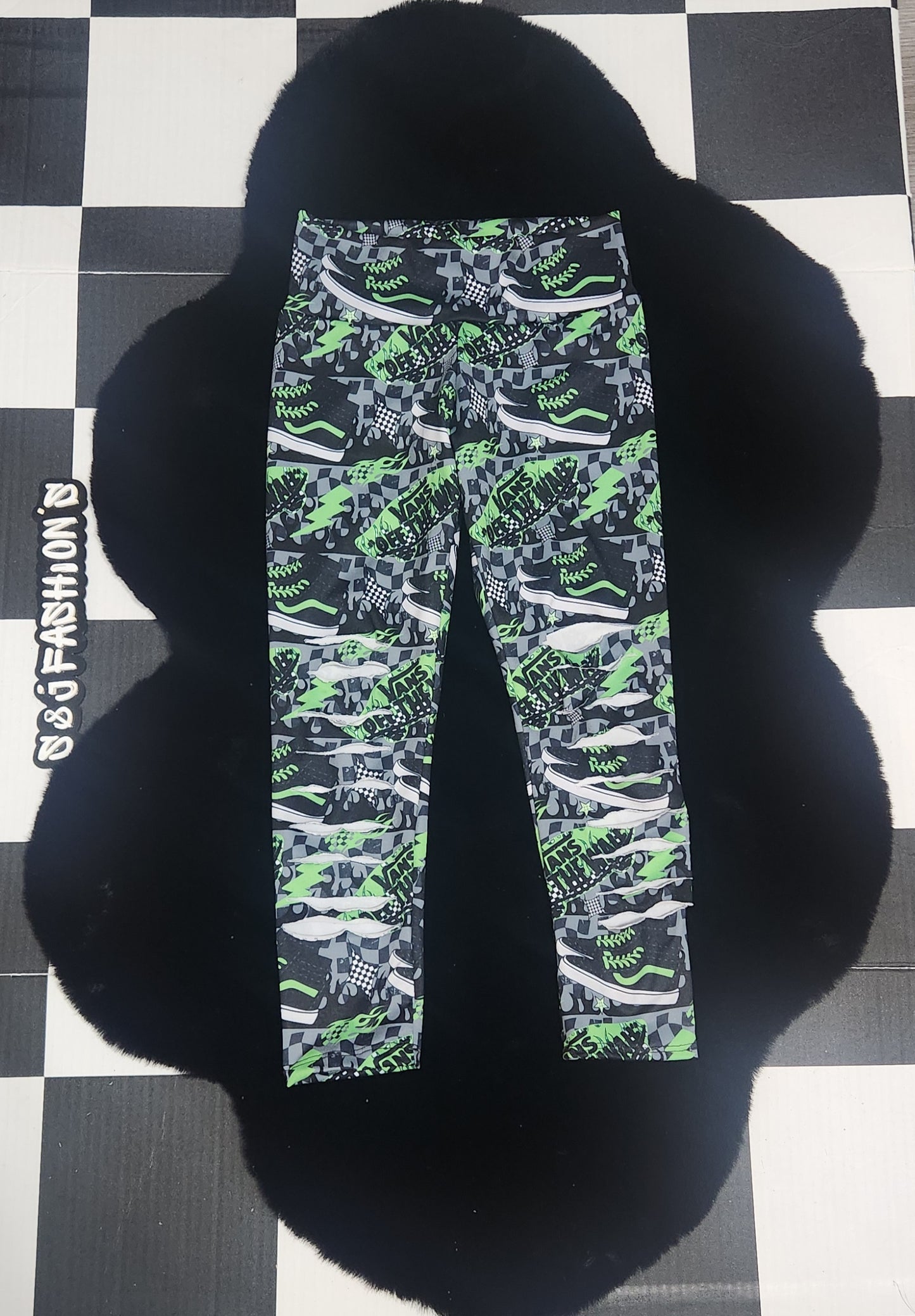 Green Vans Handmade