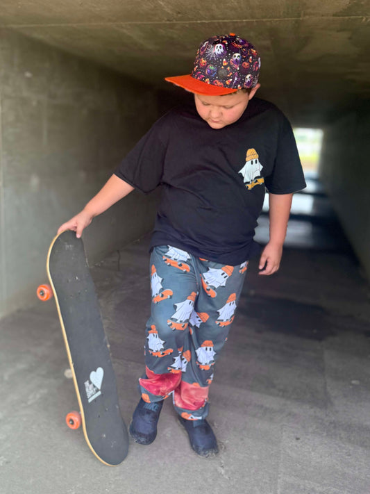 Skateboard Ghost Fall Handmade