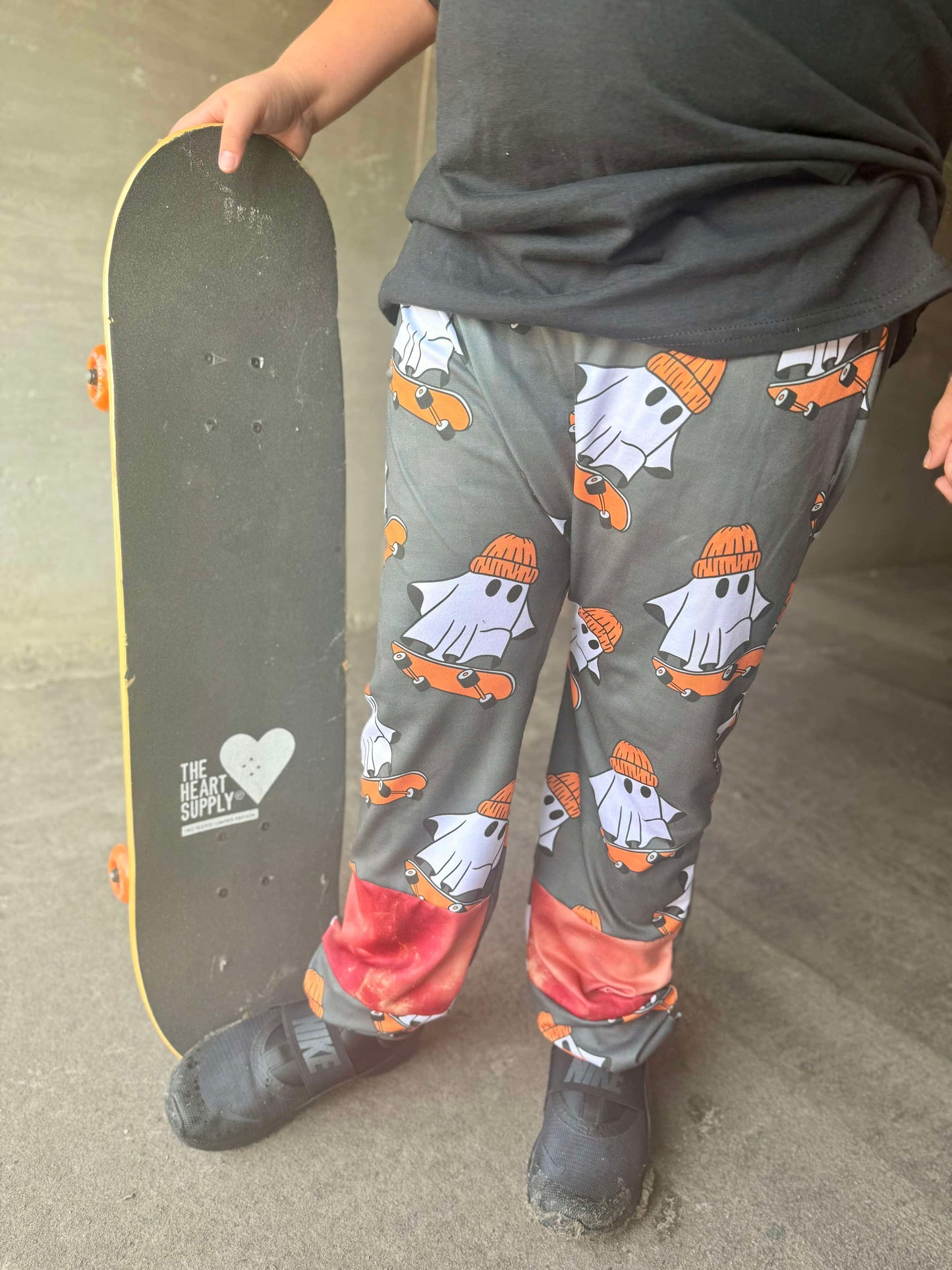 Skateboard Ghost Fall Handmade