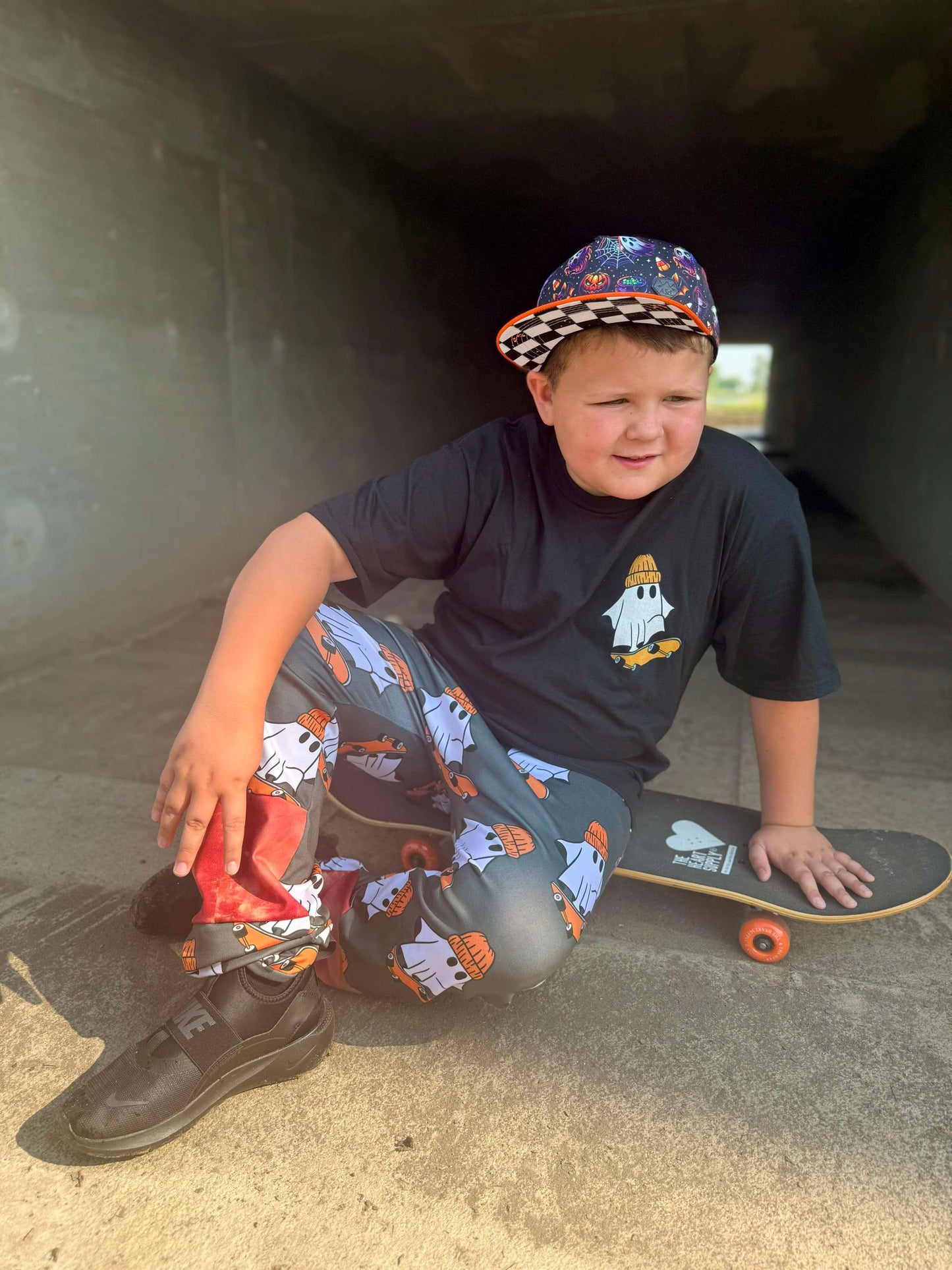 Skateboard Ghost Fall Handmade